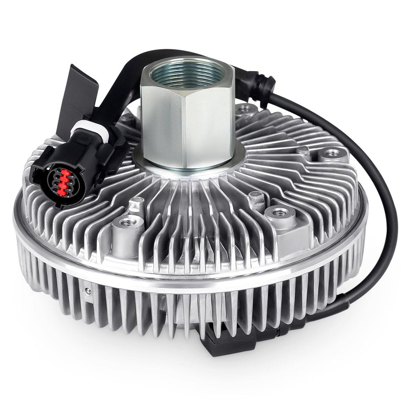 WATERWICH Fan Clutch Compatible with Ford 2003 2004 2005 2006 2007 F250 F350 F450 F550 Super Duty, Excursion, E-350 E-450 E-550 6.0L V8 Powerstroke Diesel Engines Replace# 3261 - Image 1